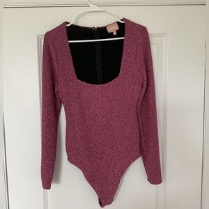Show Me Your MuMu Sparkling Pink Bodysuit